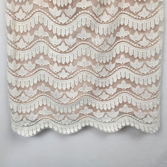 NWT Eliza J White Lace Dress Size 6 - Picture 7 of 14